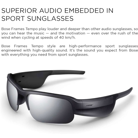 BOSE TEMPO STYLE AUDIO SUNGLASSES - Picture 6 of 11